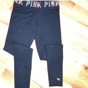 Pink yoga leggings